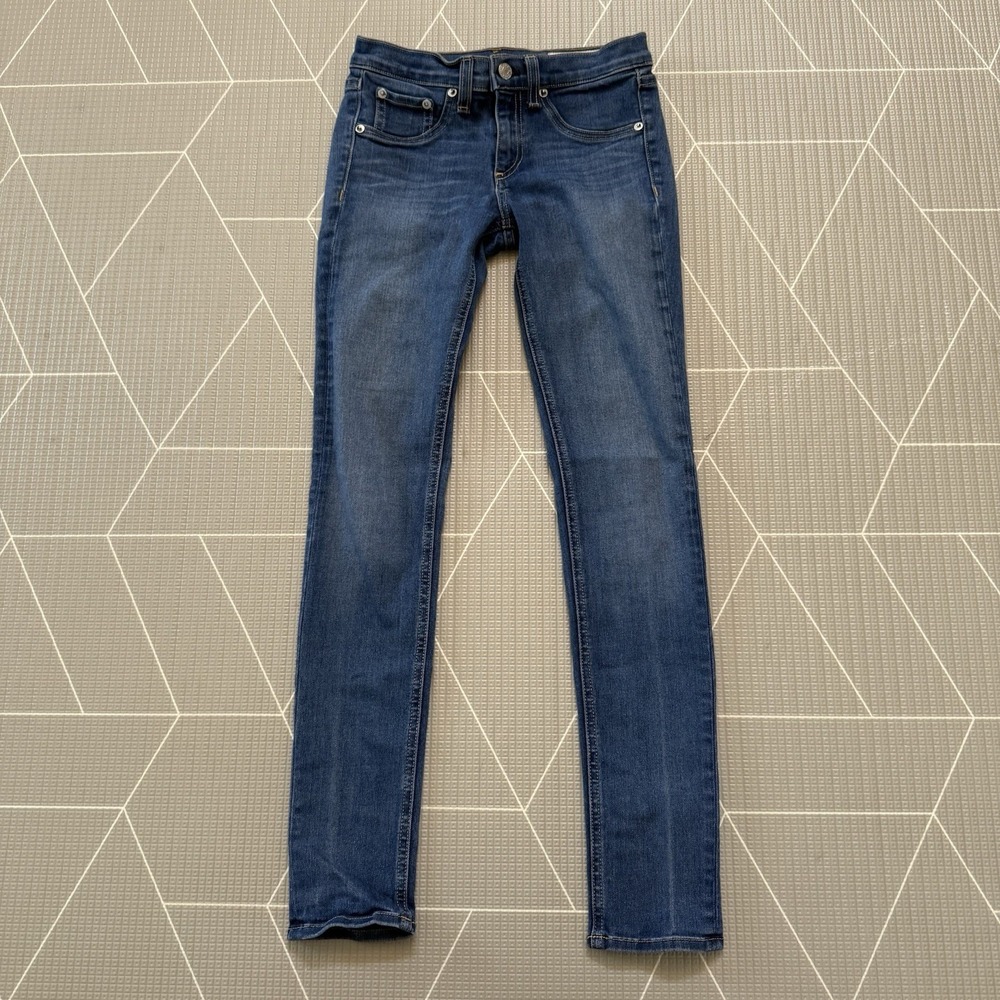 Rag & Bone Joshua Skinny Jeans Size 26 Low Rise Y2K